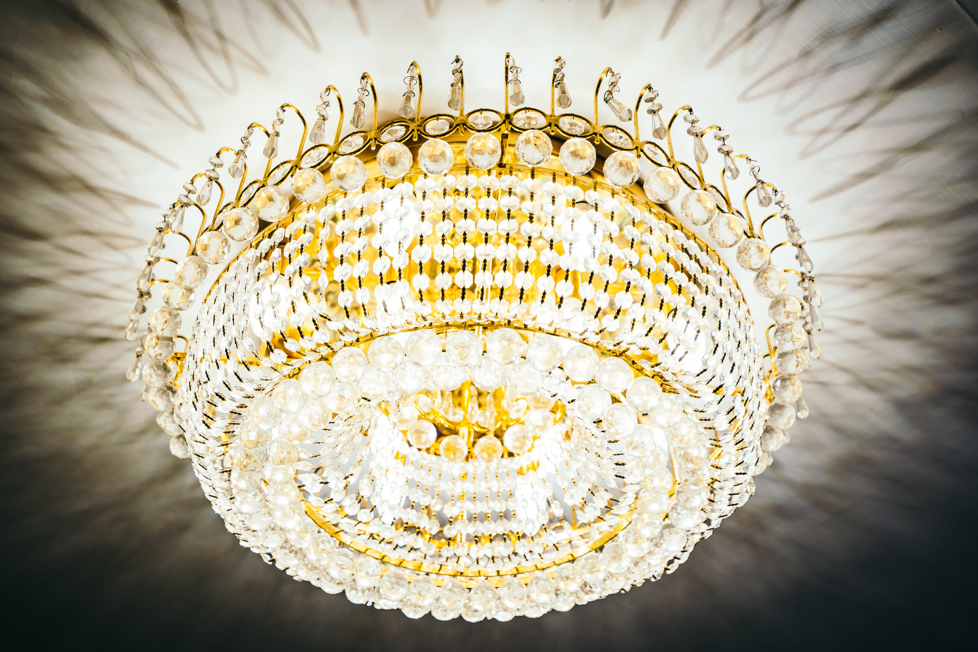 Crystal Teardrop Chandelier